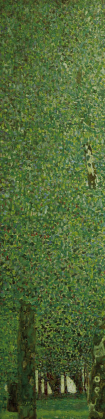 Gustav Klimt, Park (Ausschnitt) von klassik art