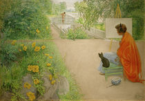 The Bridge / C.Larsson / Painting, 1912 by klassik art