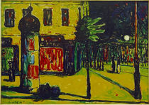 Arthur Segal, Street Scene in Berlin by klassik art