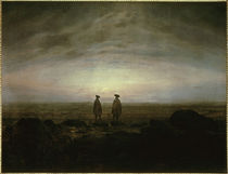 Friedrich / Two men at the sea /  c. 1817 by klassik art