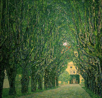 G.Klimt, Allee im Park von Schloß Kammer von klassik art