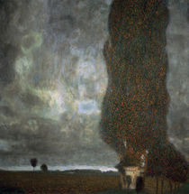 Gustav Klimt, Die Große Pappel II von klassik art