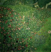 Gustav Klimt, Italian Garden Landscape / 1913 by klassik art