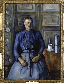 P.Cézanne / Woman with coffee pot by klassik art