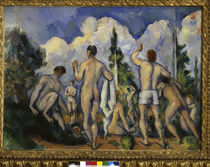 P.Cézanne, Badende (1890/92) von klassik art