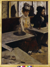 E.Degas, Der Absinth / 1876 von klassik-art
