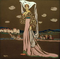 Night / W. Kandinsky / Gouache 1903 by klassik art