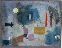 Paul Klee, Rote Säulen vorbeiziehend1928 von klassik art