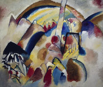 W.Kandinsky / Landschaft rote Flecken II von klassik art