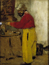 Toulouse at his desk / E. Vuillard /1898 by klassik art