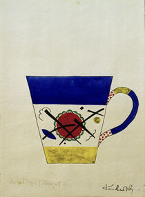 W.Kandinsky, Sketch for a milk cup by klassik art