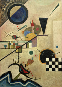 W.Kandinsky, Contrasting sounds by klassik art