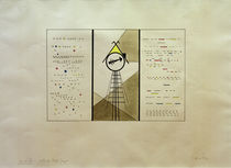Pictures at an Exhibition / W. Kandinsky / Watercolur c.1930 by klassik art