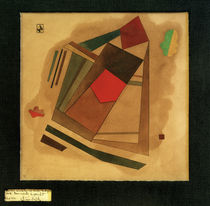 W.Kandinsky, Rot im Quadrat von klassik art