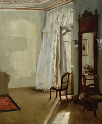 A. von Menzel, Room with Balcony / 1845 by klassik art
