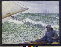 Rysselberghe / The man at the helm /1892 by klassik art