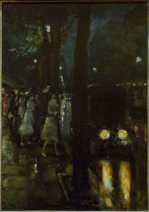 L.Ury, Night at Kurfürstendamm /  c. 1925 by klassik art