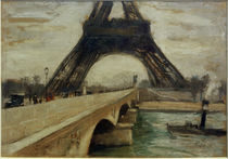 L.Ury, Eiffelturm by klassik art