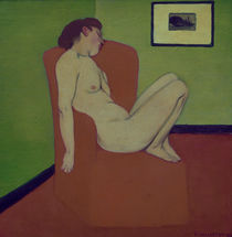 F.Vallotton / Nude woman on a chair by klassik art