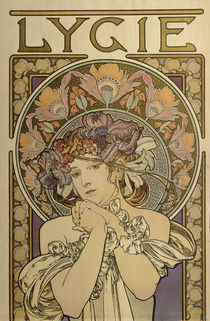 A.Mucha, Lygie– Reproduction .../ 1901 von klassik art