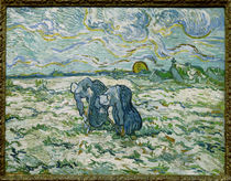 V. van Gogh, Peasant Women Digging / Paint. by klassik art