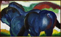 Franz Marc / Small Blue Horses / 1911 by klassik art