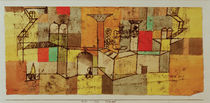 P.Klee, Temple / Watercolour / 1921 by klassik art