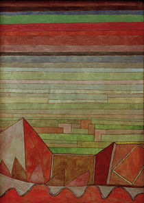 P.Klee, View of the Fertile Country by klassik art