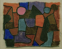 Paul Klee, Spätes Glühen (Late Glow) by klassik art