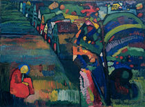 Kandinsky, Bild mit Häusern von klassik art