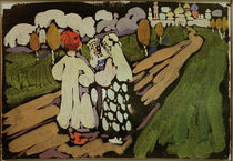 Kandinsky, Russische Szene von klassik art