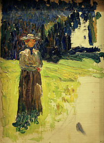 Kandinsky / Kochel – Woman Standing... by klassik art