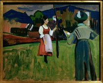 Gabriele Münter / Gemälde von Kandinsky von klassik art