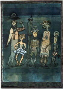 Paul Klee, Masks / Watercol./ 1923 by klassik art