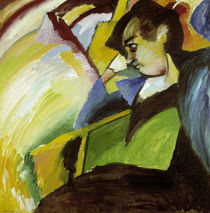 Kandinsky / Portrait G. M}nter /  c. 1910 by klassik art