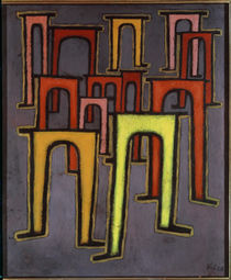 Klee / Revolution of the Viaduct / 1937 by klassik art