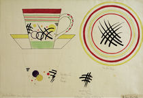 W.Kandinsky, Entwurf für eine Milchtasse von klassik art