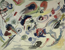W.Kandinsky, Erstes abstraktes Aquarell von klassik art