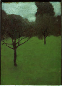 Gustav Klimt, Orchard / Painting by klassik art