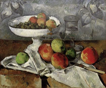 P.Cézanne, Stilleben mit Obstschale von klassik art