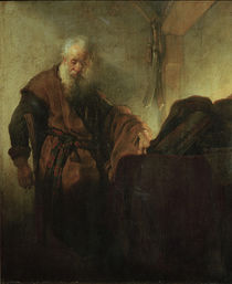 Rembrandt, Apostle Paul. by klassik art