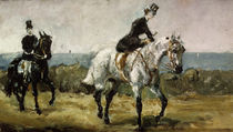 Toulouse-Lautrec, Amazone u. Reitknecht von klassik art