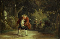 Carl Spitzweg, The Hindered Cavalier by klassik art