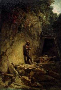 C.Spitzweg / The Miner / Paint./ 1849/54 by klassik art