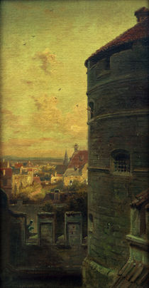 Digester Tower / C. Spitzweg /  Painting c.1855 by klassik art