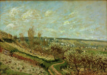 A.Sisley, Frühling in St. Germain-en-Laye von klassik art