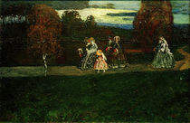 Promenade / W. Kandinsky / Painting 1904 by klassik art