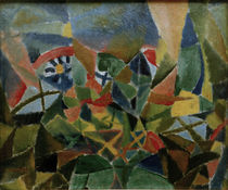P.Klee, Blumenbeet von klassik art