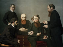 F.Vallotton, The Five Artists by klassik art