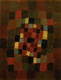 Paul Klee, Buntes Beet von klassik art